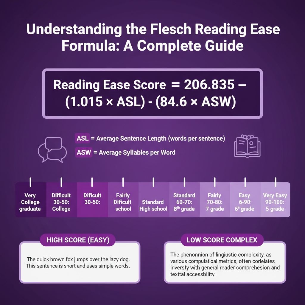 Understanding the Flesch Reading Ease Formula: A Complete Guide